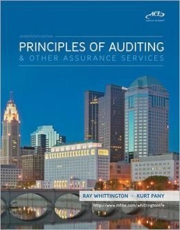 [eBook] [PDF] For Principles of Auditing and Other Assurance Services 17th Edition By Whittington−Pany