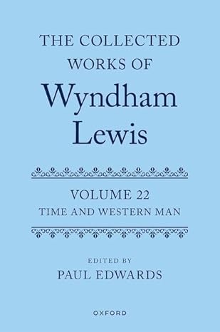 [ebook] [PDF] For The Collected Works of Wyndham Lewis 1st Edition By Paul Edwards