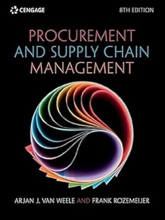 EBook For Procurement and Supply Chain Management 8th Edition