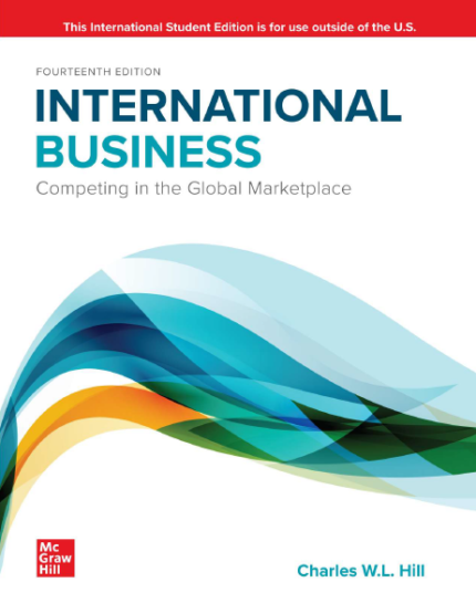 EBook For International Business Competing in the Global Marketplace 14th Edition